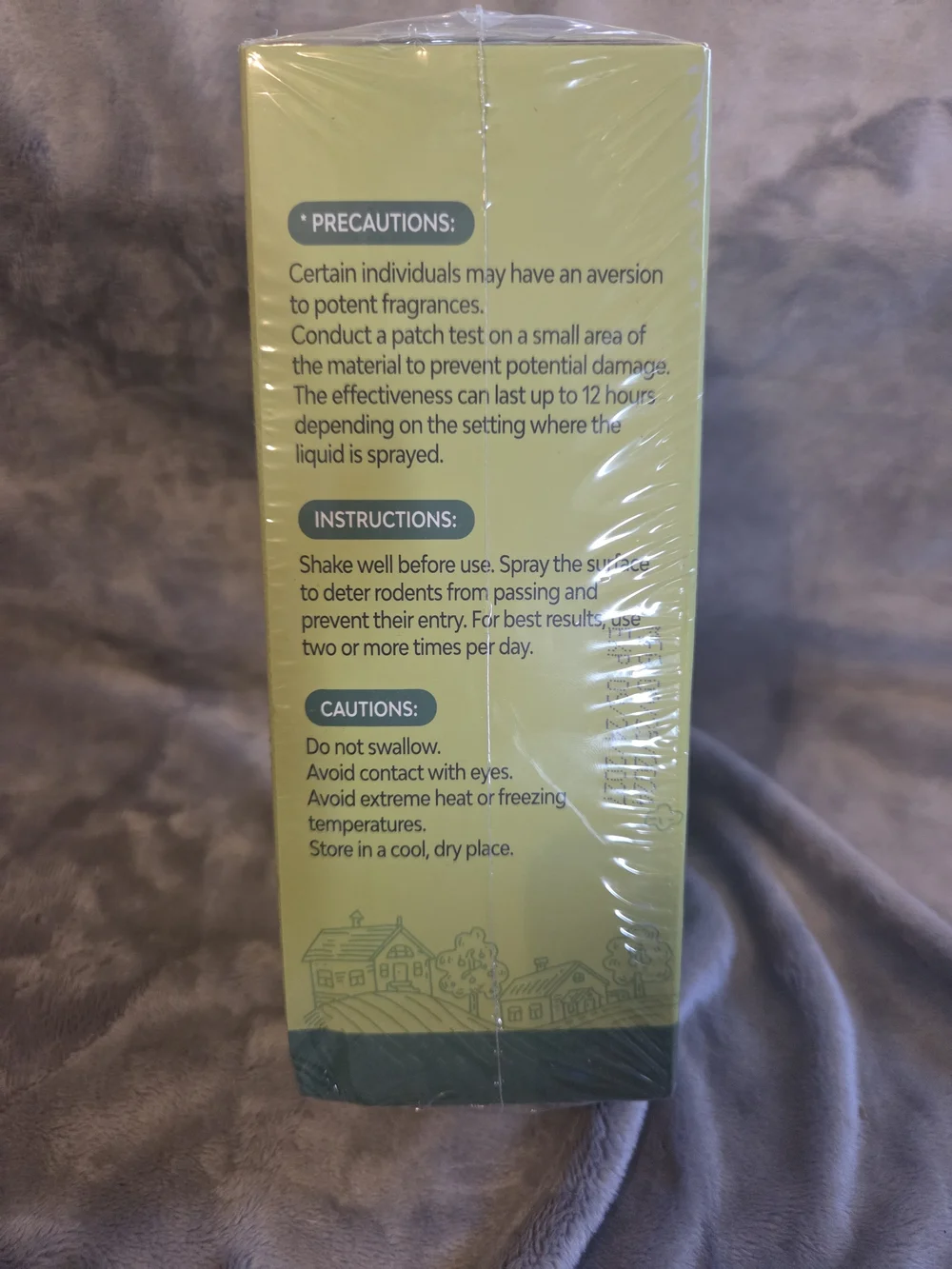 Kut from the Kloth Green Rodent Repellent Spray – Natural Cinnamon & Peppermint